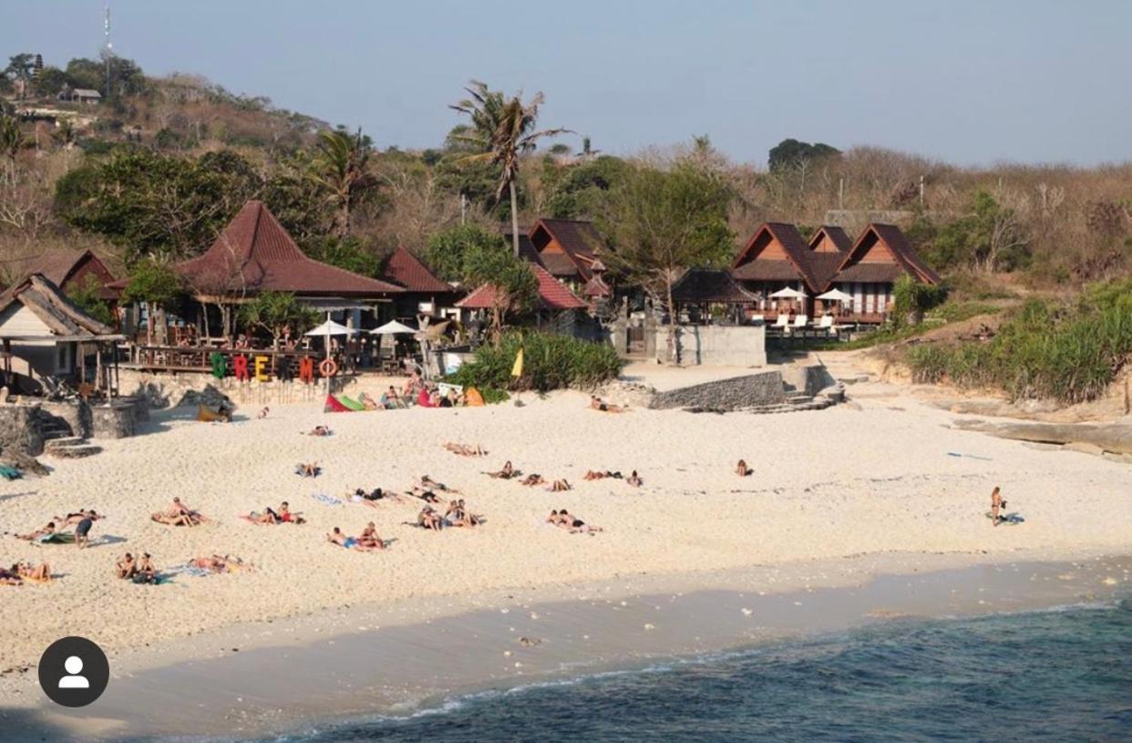 D'Byas Dream Beach Club And Villa Lembongan Exterior foto